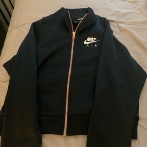 Nike Air black and rose gold sweatsuit